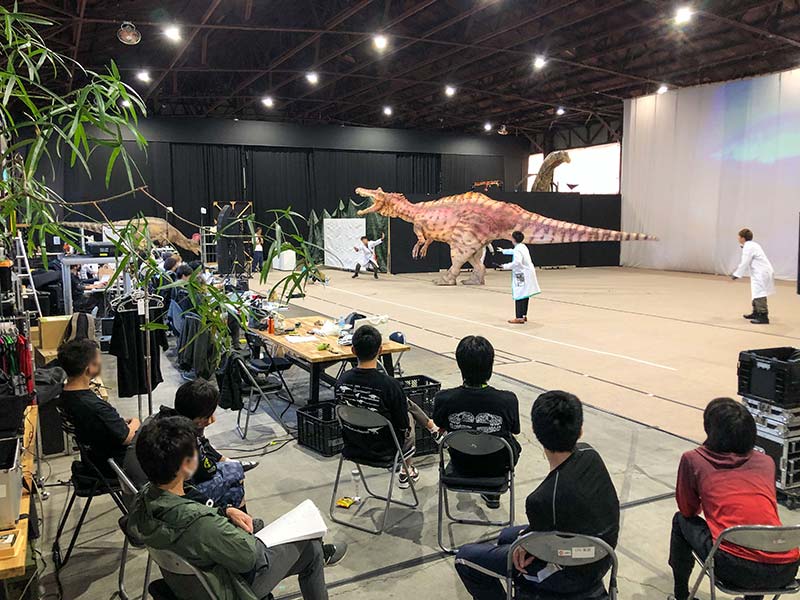 ON-ART studio rehearsal